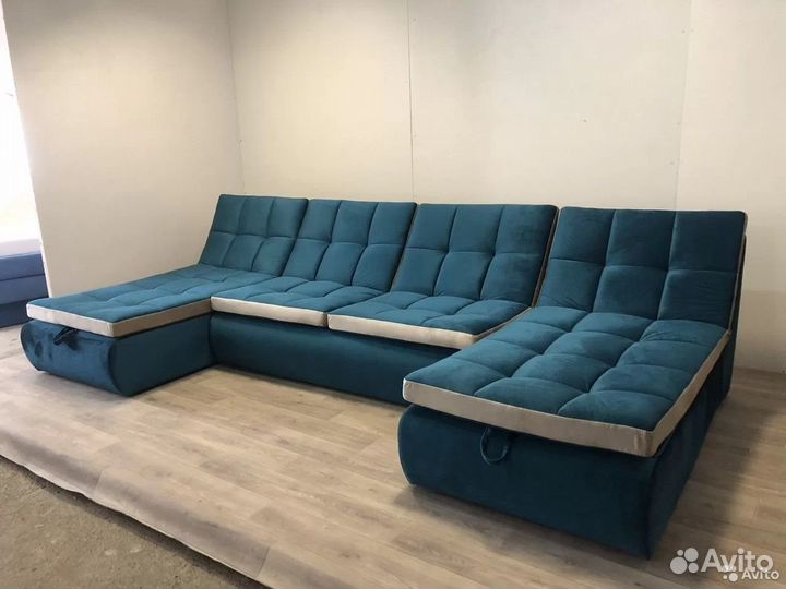 Угловой модульный диван релакс