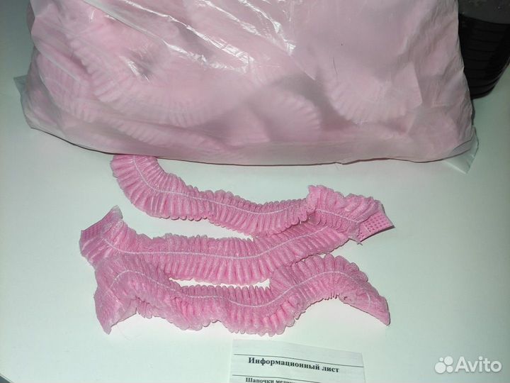 Шапочки одноразовые медицинские