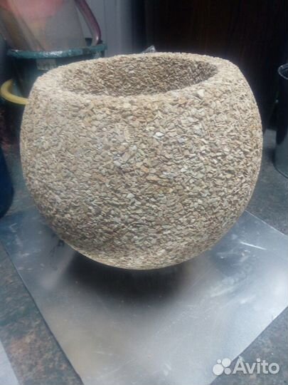 Вазон из мраморной крошки (Технология)