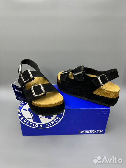 Сандали Birkenstock На Платформе Размеры 36-40