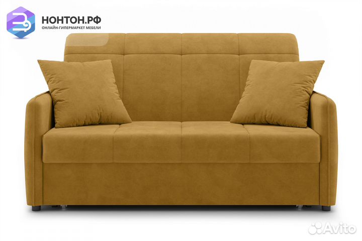 Диван аккордеон Хилтон горчичный