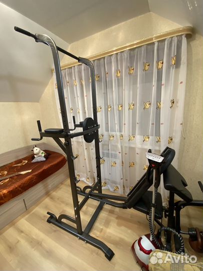 Турник и брусья + силовые