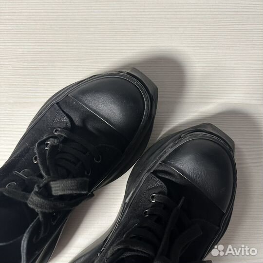 Rick Owens drkshdw Abstract Ramones Low Black