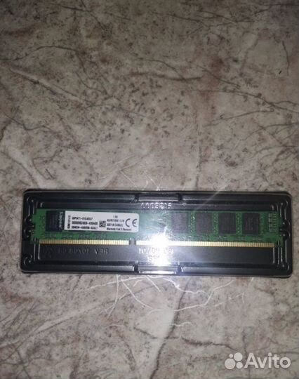 Оперативная память ddr3 8 gb 1600 kingston для пк
