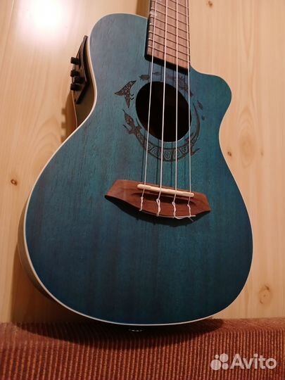 Укулеле flight duc380 ceq topaz