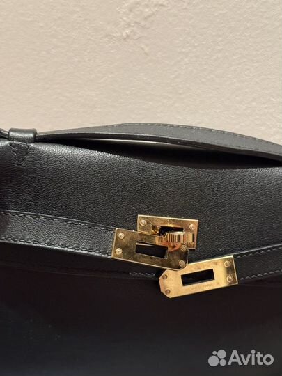 Hermes kelly pochette сумка