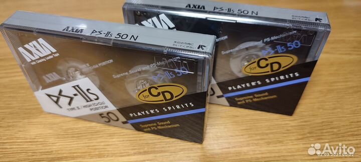 Аудиокассеты axia