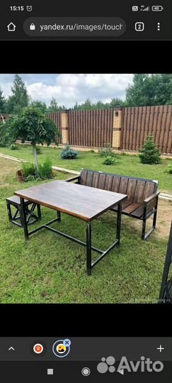 Столик Лофт