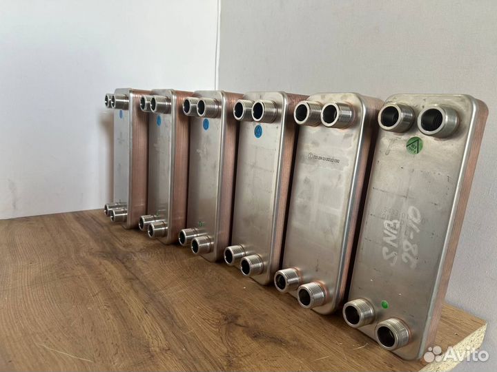 Паяные теплообменники - для Майнинга