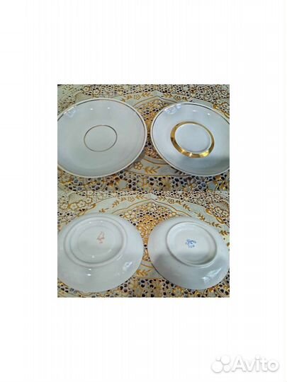 Блюдца, кружки