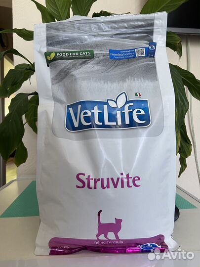 Корм для кошек vetlife struvite