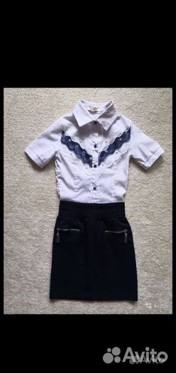 Блузка школьная