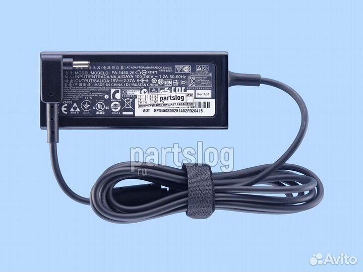 Блок питания для Acer 19V 2.37A 3.0x1.1mm 45W ориг