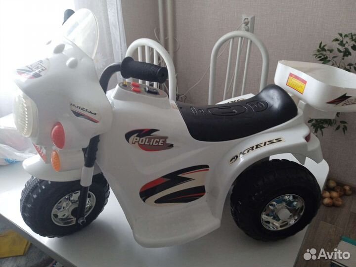 Детский мотоцикл на аккумуляторе