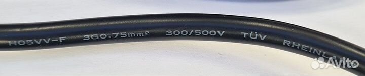 Кабель питания euro