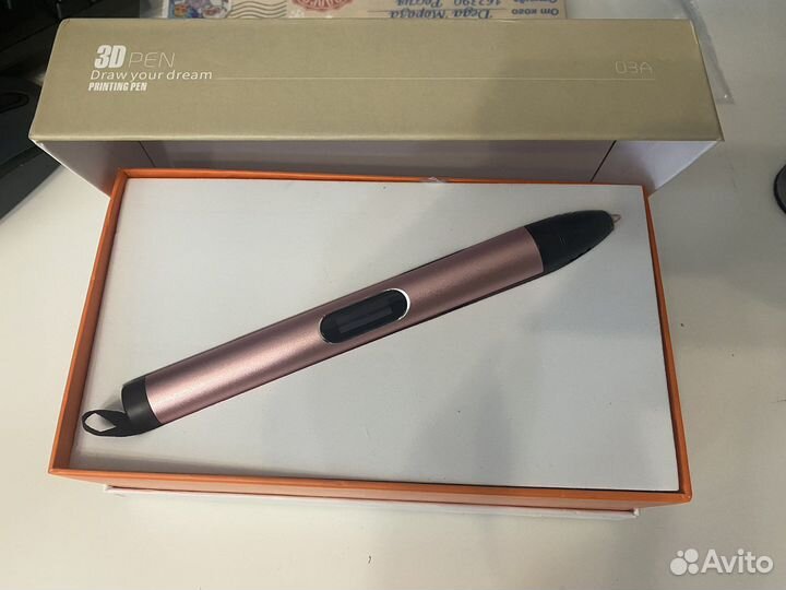 3d ручка с пластиком