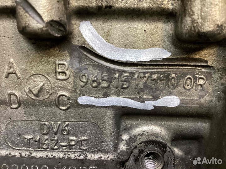 Головка блока цилиндров Peugeot 307