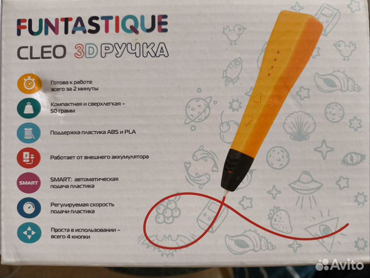 3D ручка funtastique cleo новая
