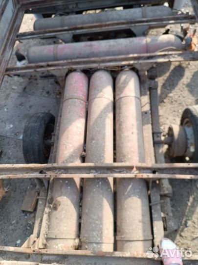 Метановые балонны и редуктор