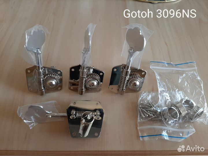 Колки для бас гитары Gotoh винтаж