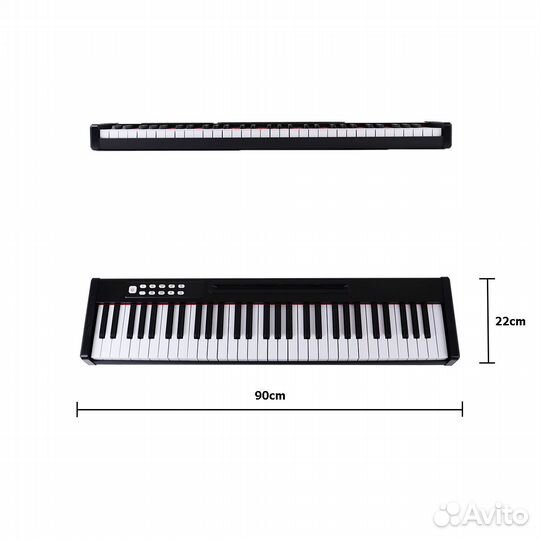 Электронное пианино 61 клавиша + аксессуары + стой