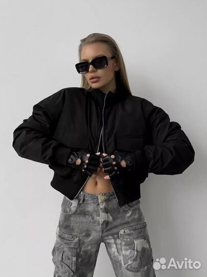 Бомбер женский