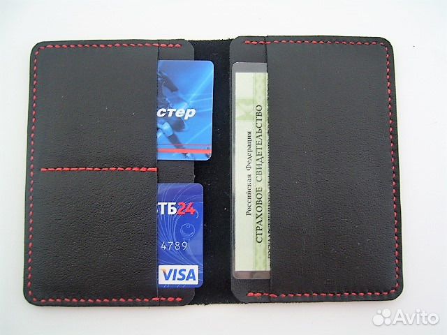 Обложка на паспорт из натуральной кожи