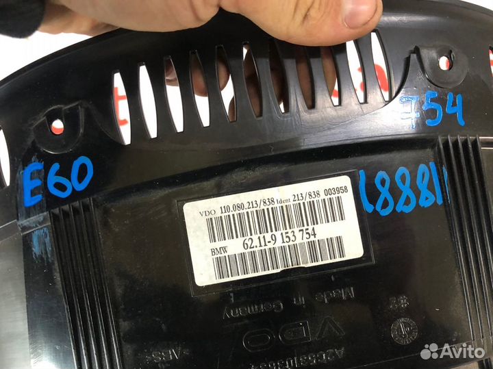 Приборная панель BMW E60 Щиток приборов бмв е60