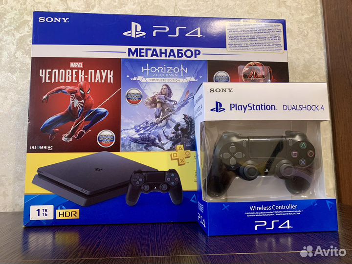 Sony playstation 4 slim 1tb (новая 2208B)