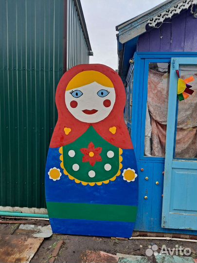 Матрешка из фанеры