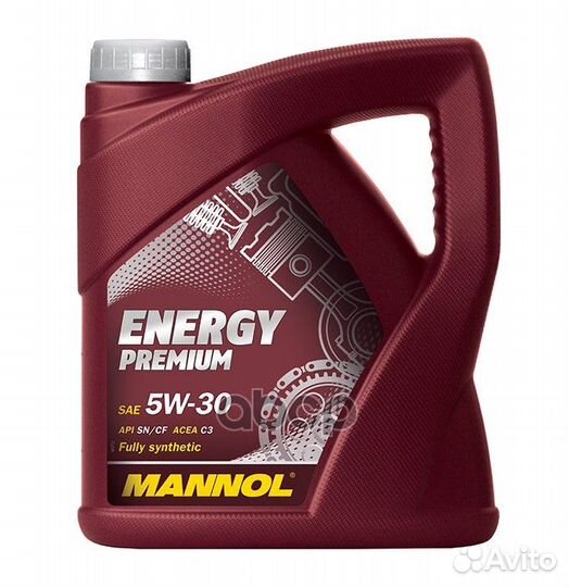 Масло моторное mannol energy premium 5W-30 4 л