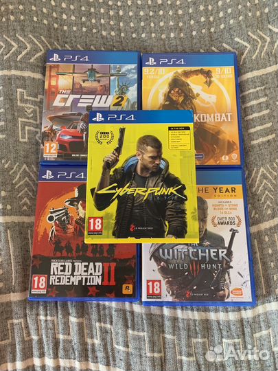 Диски для ps4 читайте описание