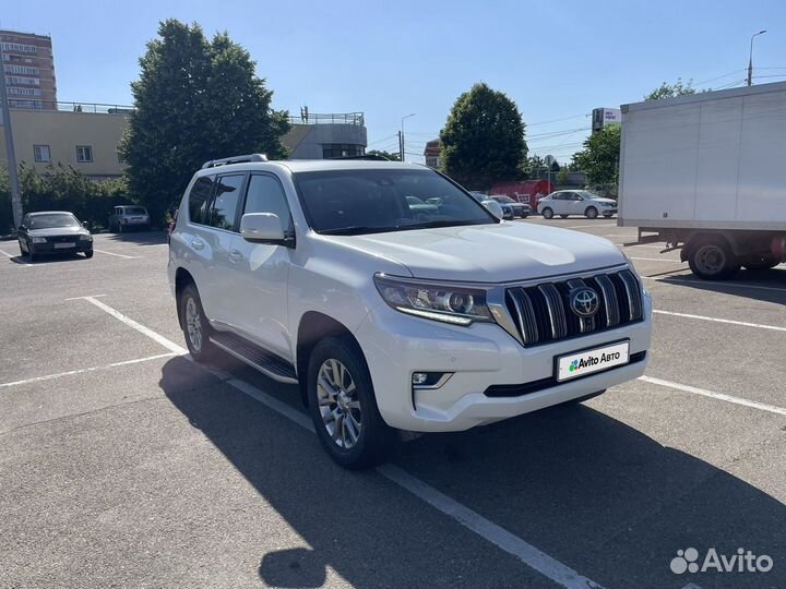 Toyota Land Cruiser Prado 2.8 AT, 2018, 50 000 км