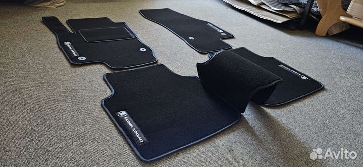 Автоковрики для Skoda Kodiaq, чёрн