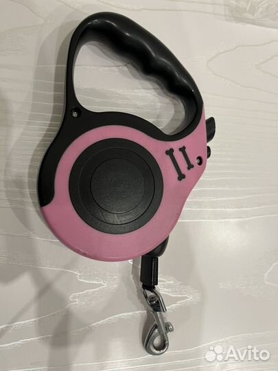 Рулетка поводок для собак 5м до 15кг