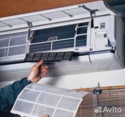 Чистка сплит систем, Ремонт сплит систем, Заправка