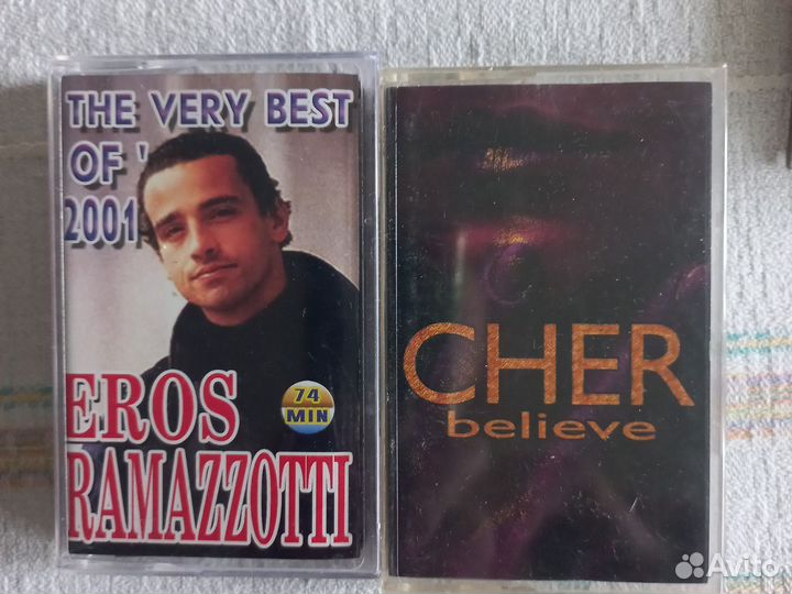 Аудиокассеты зарубежной музыки