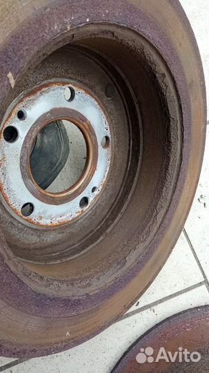 Диск тормозной задний hyundai santa fe 2 cm