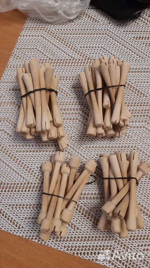 Бигуди для химической завивки.деревянные