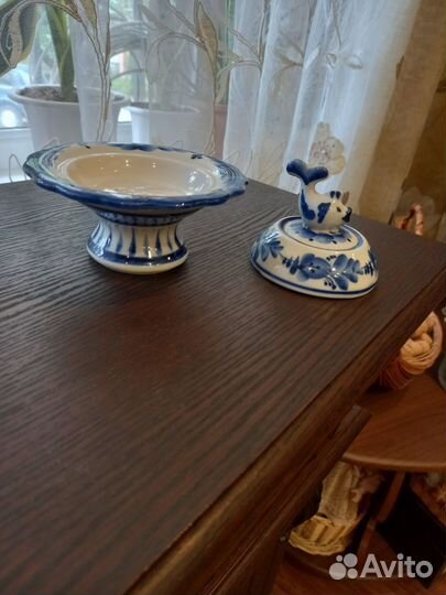 Фарфоровая посуда гжель