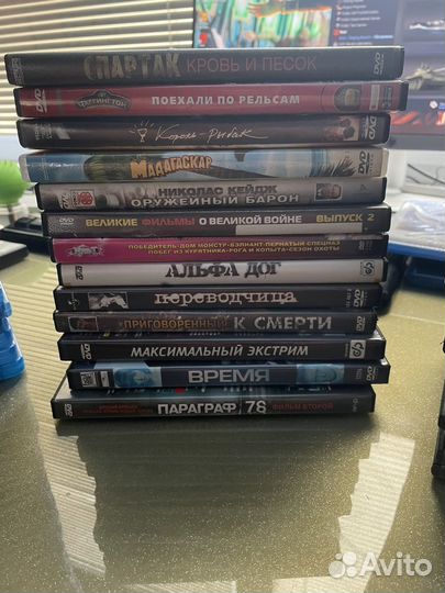 Двд диски и blu ray