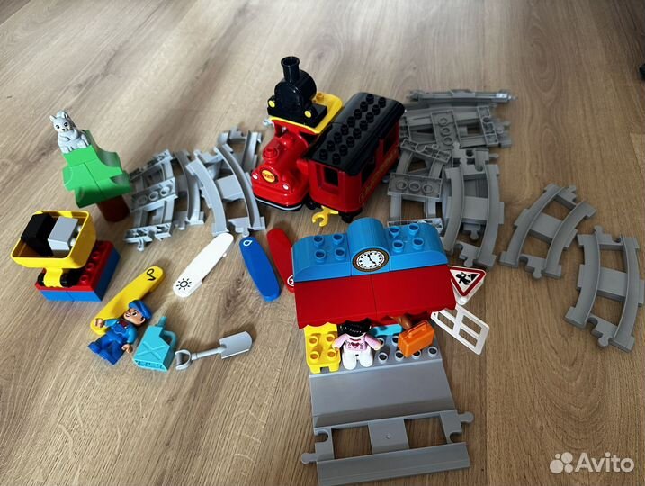 Конструктор lego duplo Поезд на паровой тяге