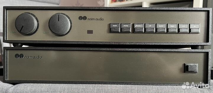 Naim NAC 102 / Naim NAP 180 усилитель двухблочный