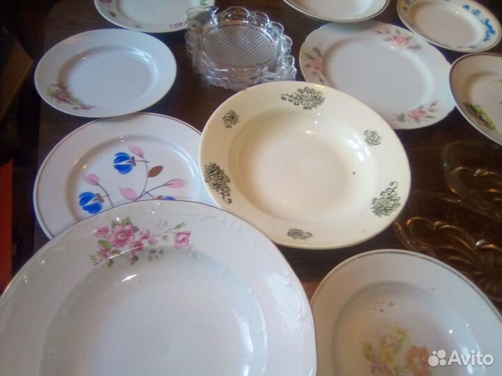 Набор для варенья и другая посуда СССР