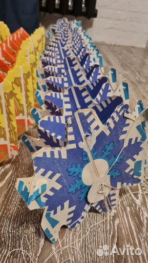 Бумажные гирлянды СССР