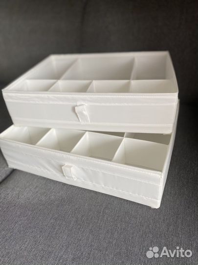 Ящик для хранения IKEA skubb 2 шт