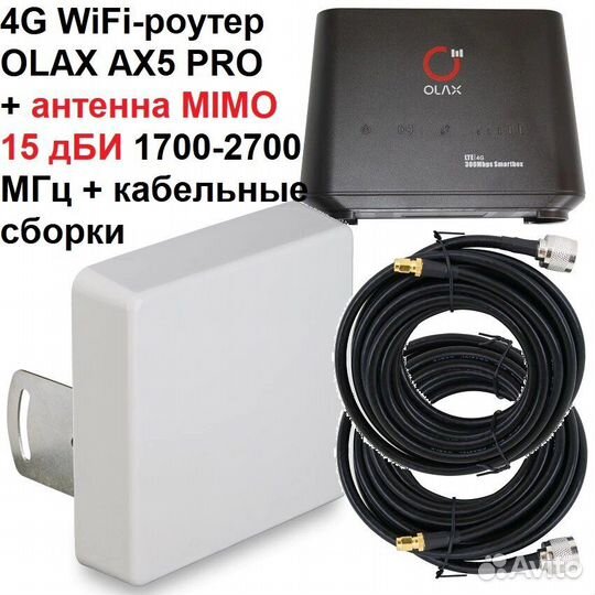 Готовый комплект интернета для дачи. дома