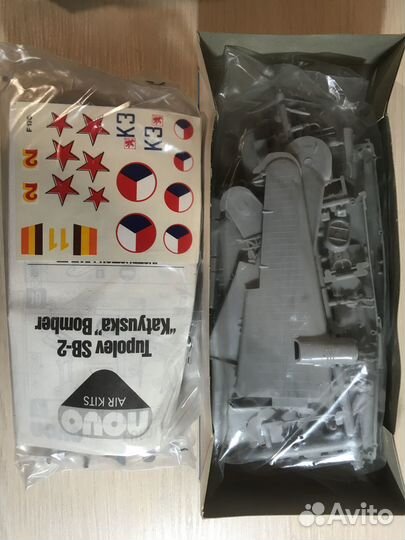 Модель самолете Tupolev SB-2 