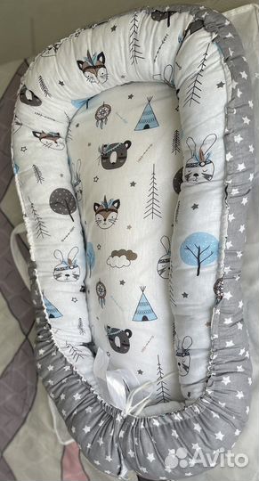 Кокон гнездышко для новорожденных новый