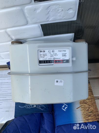 Газовый счетчик готовый на 10лет